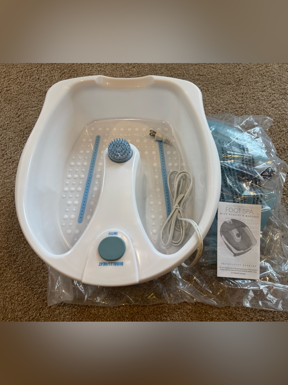 Conair Foot Spa with Bubbles & heat